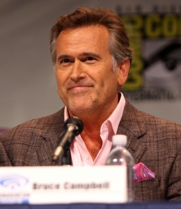 Bruce Campbell at WonderCon 2013. Photo by Gage Skidmore.