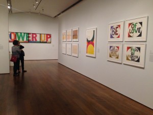 Corita Kent and the Language of Pop at the Harvard Art Museums. Photo by Mariya Manzhos