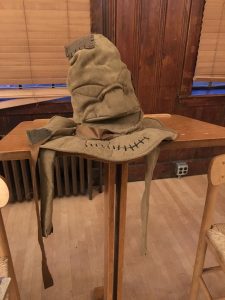 The (real?) sorting hat. It even shouts out your house. © Eesha Pendharkar