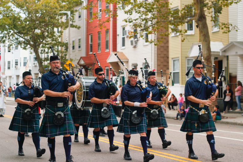 On Sunday, Oct. 7, the Columbus Day Parade took over the streets of East Boston. Photo by Flaviana Sandoval / BU News Service