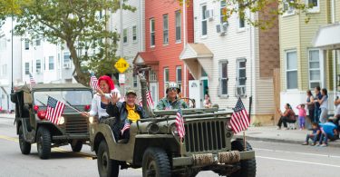 On Sunday, Oct. 7, the Columbus Day Parade took over the streets of East Boston. Photo by Flaviana Sandoval / BU News Service