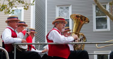 On Sunday, Oct. 7, the Columbus Day Parade took over the streets of East Boston. Photo by Flaviana Sandoval / BU News Service