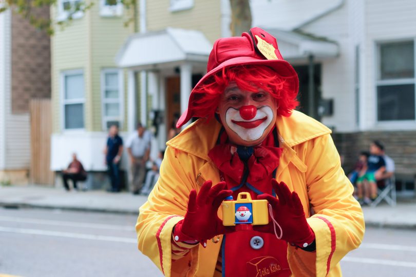 On Sunday, Oct. 7, the Columbus Day Parade took over the streets of East Boston. Photo by Flaviana Sandoval / BU News Service